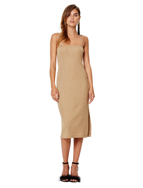 Glitter Gal Dress- Gold