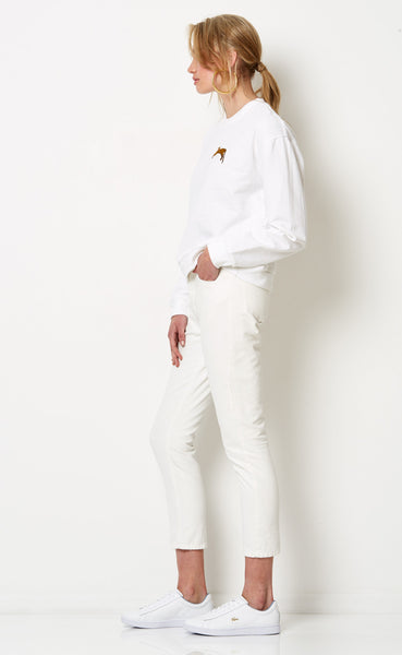 Cheetah Fever Jumper- Ivory