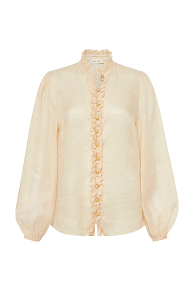 Devina Frill Neck Top