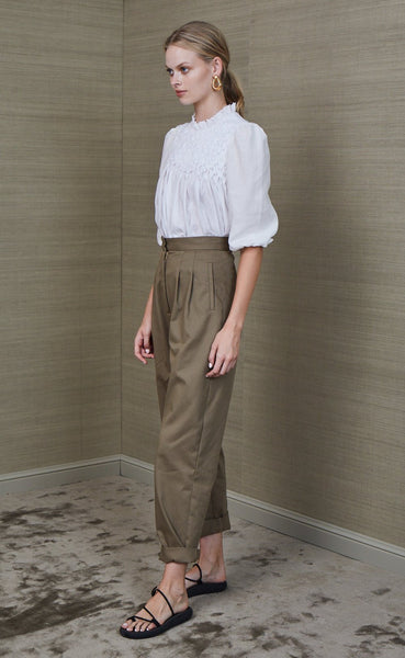 Avery L/S Top- Ivory