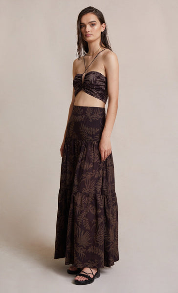 Desert Palm Maxi Skirt