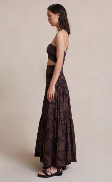 Desert Palm Maxi Skirt