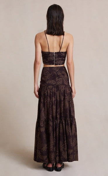 Desert Palm Maxi Skirt