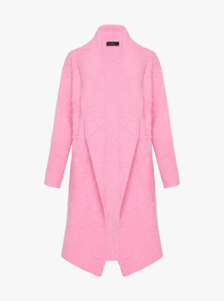 Our Song Angora Cardi- Peony