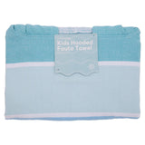 Kids Hooded Towel- Blue