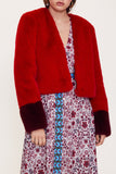 Inside Out Coat- Red