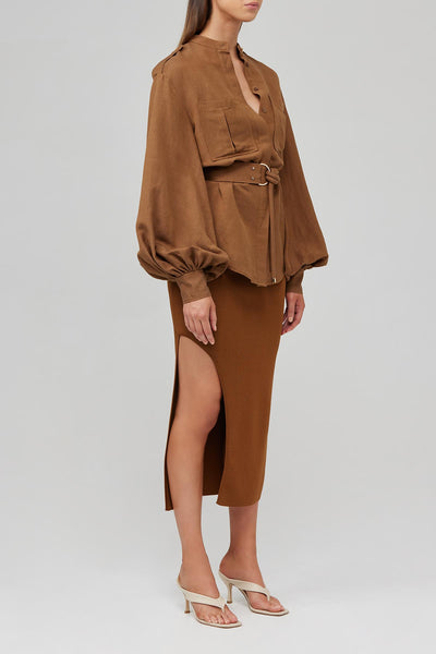 Lola Shirt- Chocolate