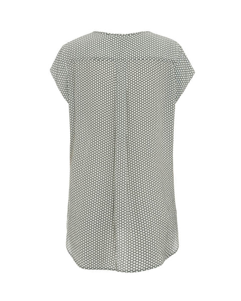 Pocket Blouse- Stiletto Print