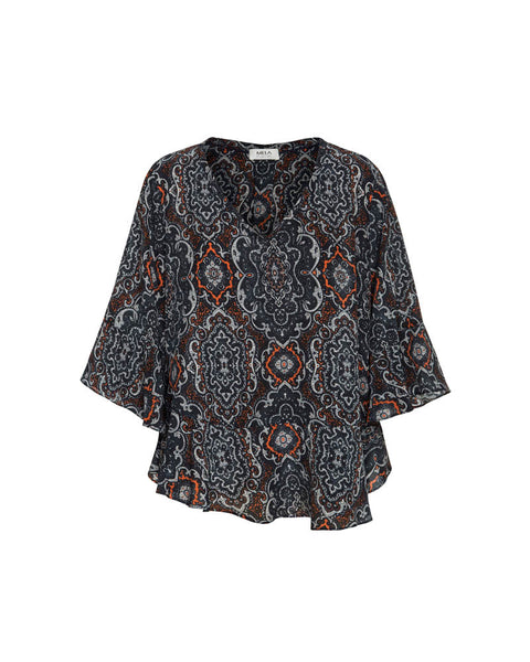 Frill Bell T- Tile Print