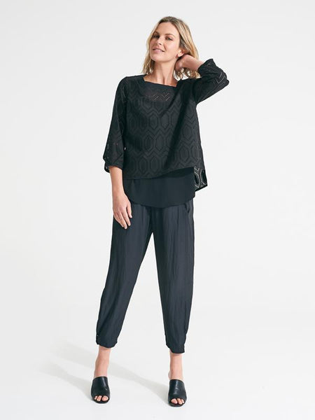 Whisper Pant- Licorice