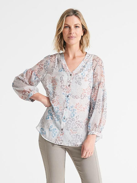 Tahlia Shirt- Sketched Animal