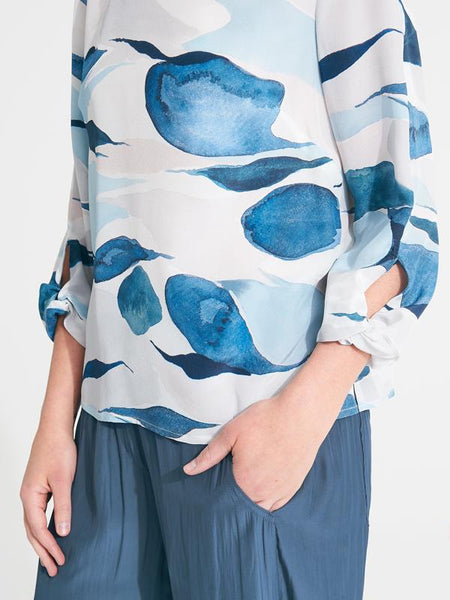 Whisper Pant- Steel Blue