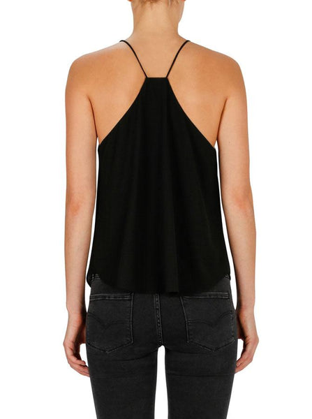 Stardust Fluid Cami- Black