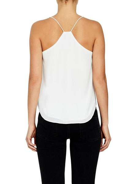 Stardust Fluid Cami- White