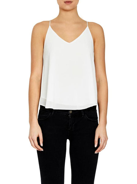 Stardust Fluid Cami- White