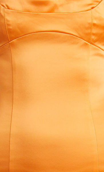 Stella Mini Dress- Tangerine