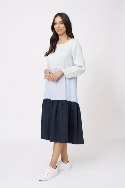 Rosie Dress- Arctic Blue