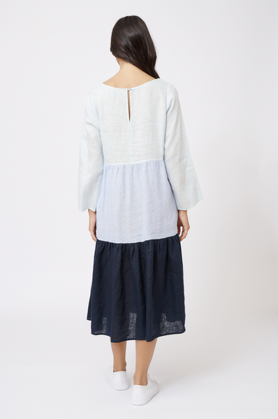 Rosie Dress- Arctic Blue