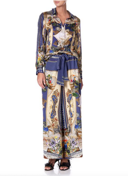 Slim Fit Long Sleeve Shirt- Muse Novels