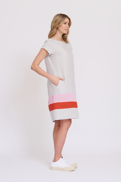 Connie Dress- Silver