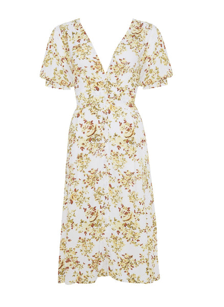 Rafa Midi Dress- Goldie Floral