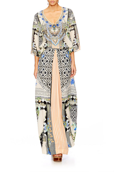 V Neck Oversized Blouse- Salvador Secret