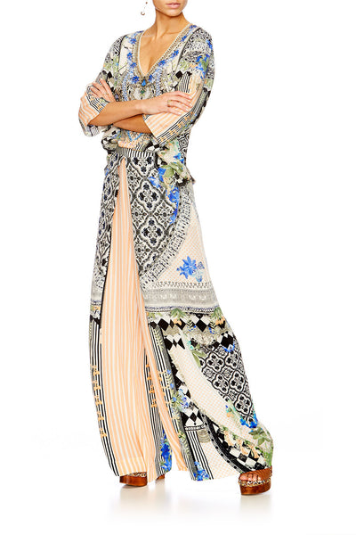 V Neck Oversized Blouse- Salvador Secret