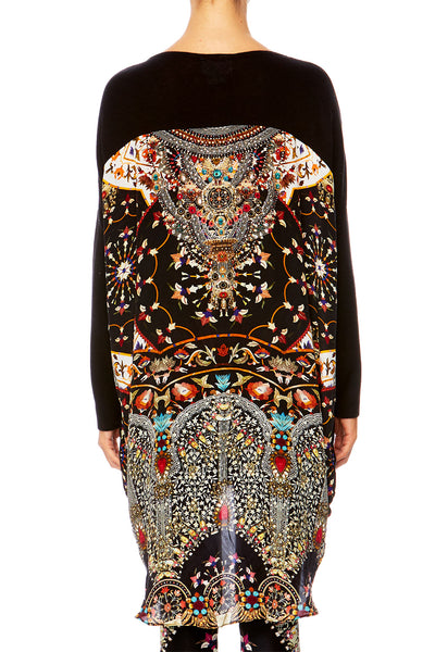 Long Sleeve Jumper W/ Printed Back- Chamber Of Reflections