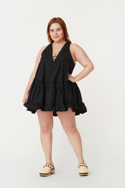 Singer Dress In Black