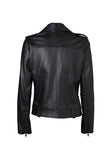 Minimalist Biker Jacket- Black