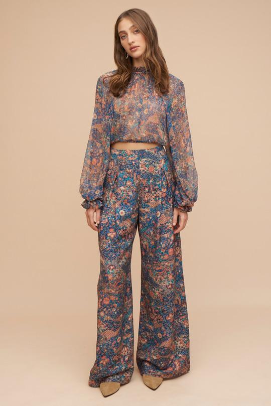 Mai Cropped Blouse