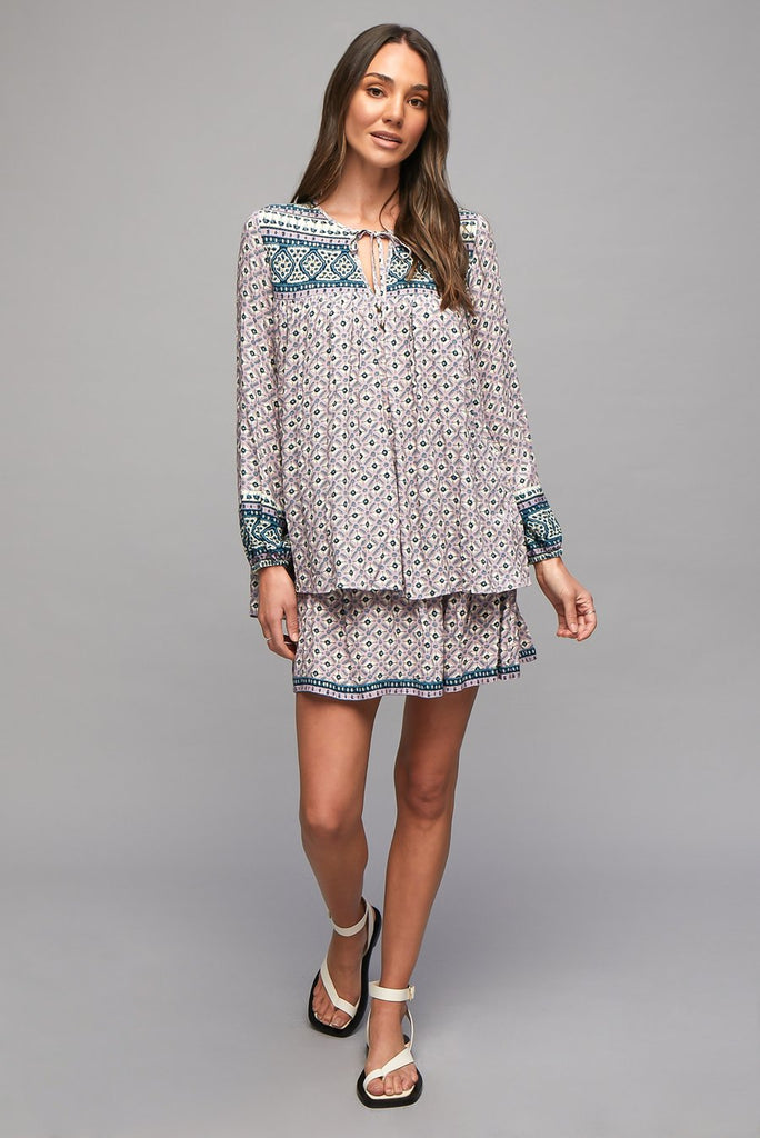 Belize Angelica Blouse- Lilac