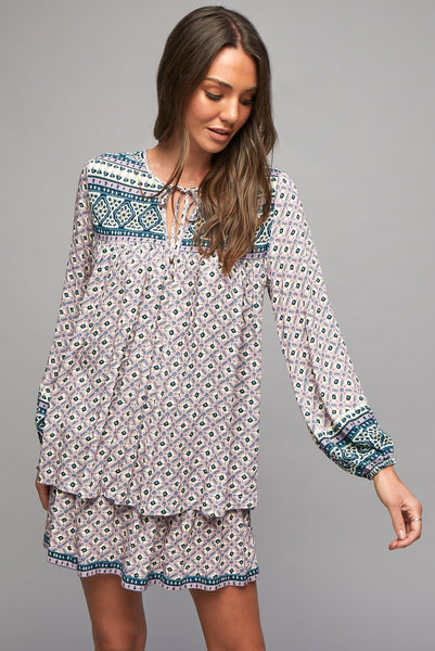 Belize Angelica Blouse- Lilac