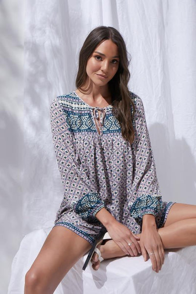 Belize Angelica Blouse- Lilac