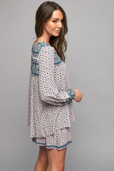 Belize Angelica Blouse- Lilac