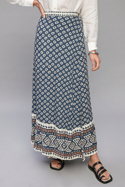 Belize Gabriella Wrap Maxi Skirt