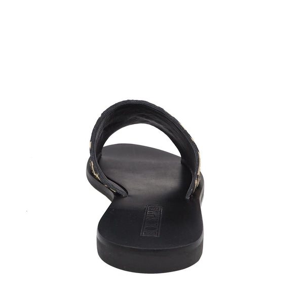 Teressa Slide- Stretch Leopard