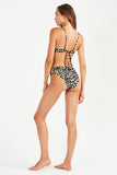 Kamika Lily Bikini Pant- Leopard