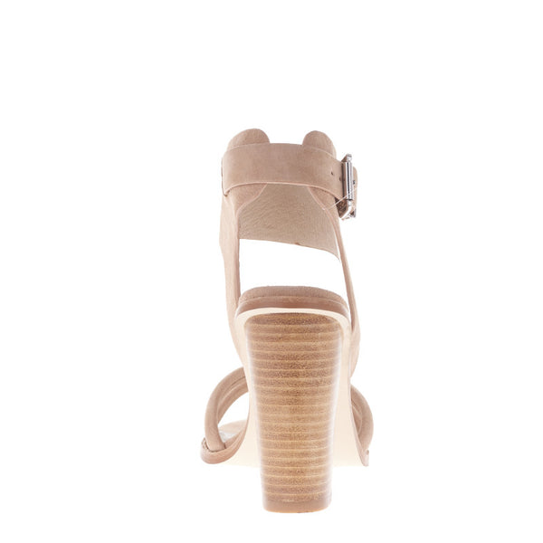 Tiki Heel- Blush Suede