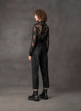 Transcendence Rose Lace Tailored Pants