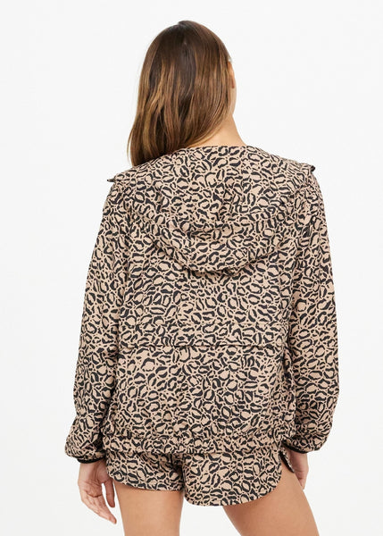 Leopard Lila Anorak
