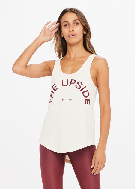 ONE LOVE CROPPED MUSCLE TANK