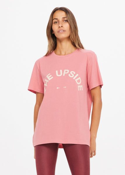 THE UPSIDE TEE- ROSE