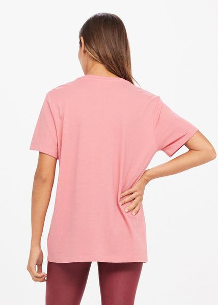 THE UPSIDE TEE- ROSE