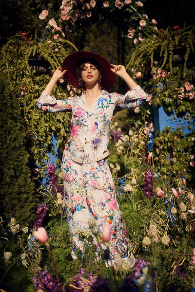 Wide Leg Pant W/ Cuff- Boheme