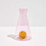 VICE VERSA CARAFE - PINK + AMBER