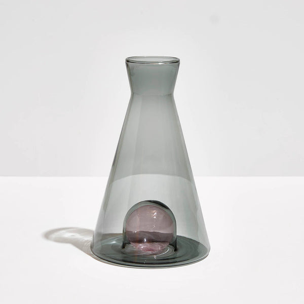VICE VERSA CARAFE - SMOKE + PINK