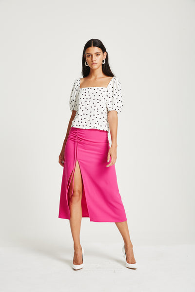 Aiken Skirt- Electric Pink