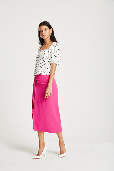 Aiken Skirt- Electric Pink