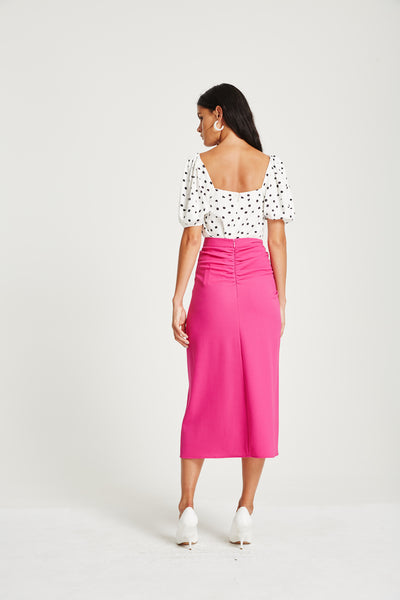 Aiken Skirt- Electric Pink